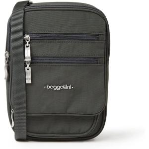 imageBaggallini Journey Crossbody Bags for Women 9x6 Small Lightweight Travel Handbag WRFIDCharcoal