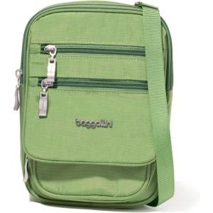 imageBaggallini Journey Crossbody Bags for Women 9x6 Small Lightweight Travel Handbag WRFIDMoss