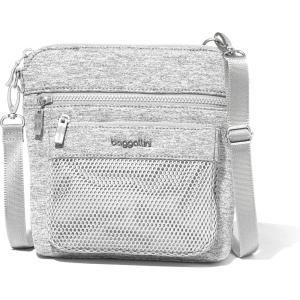 imageBaggallini Modern Pocket CrossbodyHeather Grey Neoprene