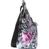 imageBaggallini Cross Over Crossbody Women 11x85 Medium Travel Bag Lightweight WaterResistant Nylon Organized Handbag PurseAbstract Cheetah