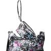 imageBaggallini Cross Over Crossbody Women 11x85 Medium Travel Bag Lightweight WaterResistant Nylon Organized Handbag PurseAbstract Cheetah