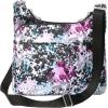 imageBaggallini Cross Over Crossbody Women 11x85 Medium Travel Bag Lightweight WaterResistant Nylon Organized Handbag PurseAbstract Cheetah