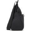 imageBaggallini Cross Over Crossbody Women 11x85 Medium Travel Bag Lightweight WaterResistant Nylon Organized Handbag PurseBlack Cheetah Emboss