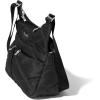 imageBaggallini Cross Over Crossbody Women 11x85 Medium Travel Bag Lightweight WaterResistant Nylon Organized Handbag PurseBlack Quilt