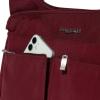 imageBaggallini Cross Over Crossbody Women 11x85 Medium Travel Bag Lightweight WaterResistant Nylon Organized Handbag PurseDark Cherry