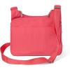 imageBaggallini Cross Over Crossbody Women 11x85 Medium Travel Bag Lightweight WaterResistant Nylon Organized Handbag PurseFlamingo