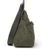 imageBaggallini Cross Over Crossbody Women 11x85 Medium Travel Bag Lightweight WaterResistant Nylon Organized Handbag PurseOlive