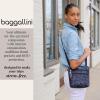imageBaggallini Essential Crossbody Bags for Women 9x8 Organized Lightweight Washable Nylon Travel Handbag Purse wRFID ProtectionPine