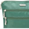 imageBaggallini Essential Crossbody Bags for Women 9x8 Organized Lightweight Washable Nylon Travel Handbag Purse wRFID ProtectionPine