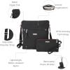 imageBaggallini Go Bagg with RFID Phone WristletBlack Cheetah Emboss