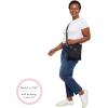 imageBaggallini Go Bagg with RFID Phone WristletTan Python