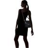 imageBaggallini Modern Pocket Crossbody Bag for Women 85quotx85quot Handbag Purse With Rfid Lightweight WaterresistantBlack Cheetah Emboss