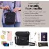 imageBaggallini Modern Pocket Crossbody Bag for Women 85quotx85quot Handbag Purse With Rfid Lightweight WaterresistantBlack Cheetah Emboss
