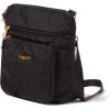 imageBaggallini Modern Pocket Crossbody Bag for Women 85quotx85quot Handbag Purse With Rfid Lightweight WaterresistantBlack W Gold Hardware