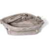 imageBaggallini Modern Pocket Crossbody Bag for Women 85quotx85quot Handbag Purse With Rfid Lightweight WaterresistantLight Grey Petal