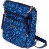 imageBaggallini Modern Pocket Crossbody Bag for Women 85quotx85quot Handbag Purse With Rfid Lightweight WaterresistantNavy Petal