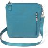 imageBaggallini Modern Pocket Crossbody Bag for Women 85quotx85quot Handbag Purse With Rfid Lightweight WaterresistantSeaside Blue