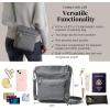imageBaggallini Modern Pocket Crossbody Bag for Women 85quotx85quot Handbag Purse With Rfid Lightweight WaterresistantStone Heritage
