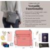 imageBaggallini Modern Pocket Crossbody Bag for Women 85quotx85quot Handbag Purse With Rfid Lightweight WaterresistantTerracotta