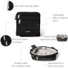 imageBaggallini Securtex AntiTheft Crossbody 825quot Small  10quot Large Travel Purse with RFID Card Slots ampamp CutResistant StrapBlack