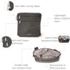 imageBaggallini Securtex AntiTheft Crossbody 825quot Small  10quot Large Travel Purse with RFID Card Slots ampamp CutResistant StrapCharcoal