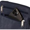 imageBaggallini Securtex AntiTheft Crossbody 825quot Small  10quot Large Travel Purse with RFID Card Slots ampamp CutResistant StrapFrench Navy
