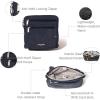 imageBaggallini Securtex AntiTheft Crossbody 825quot Small  10quot Large Travel Purse with RFID Card Slots ampamp CutResistant StrapFrench Navy