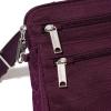 imageBaggallini Securtex AntiTheft Crossbody 825quot Small  10quot Large Travel Purse with RFID Card Slots ampamp CutResistant StrapMulberry