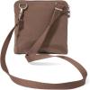 imageBaggallini Securtex AntiTheft Crossbody 825quot Small  10quot Large Travel Purse with RFID Card Slots ampamp CutResistant StrapPortobello