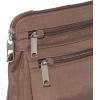 imageBaggallini Securtex AntiTheft Crossbody 825quot Small  10quot Large Travel Purse with RFID Card Slots ampamp CutResistant StrapPortobello