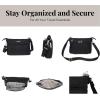 imageBaggallini Securtex AntiTheft Memento Crossbody BagBlack