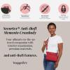 imageBaggallini Securtex AntiTheft Memento Crossbody BagBlack