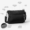 imageBaggallini Securtex AntiTheft Memento Crossbody BagBlack