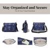 imageBaggallini Securtex AntiTheft Memento Crossbody BagIndigo Petal