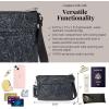 imageBaggallini Securtex AntiTheft Memento Crossbody BagMidnight Blossom Print
