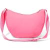 imageBaggallini Swift Crescent Crossbody Bag for Women  Lightweight 12quotx8quot Travel Purse HandbagBlite Bloom Pink