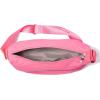 imageBaggallini Swift Crescent Crossbody Bag for Women  Lightweight 12quotx8quot Travel Purse HandbagBlite Bloom Pink