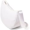 imageBaggallini Swift Crescent Crossbody Bag for Women  Lightweight 12quotx8quot Travel Purse HandbagBlite Bright White