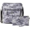 Grey Camo Print