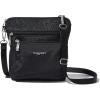 imageBaggallini Modern Pocket Crossbody Bag for Women 85quotx85quot Handbag Purse With Rfid Lightweight WaterresistantBlack Cheetah Emboss