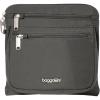 imageBaggallini Securtex AntiTheft Crossbody 825quot Small  10quot Large Travel Purse with RFID Card Slots ampamp CutResistant StrapCharcoal