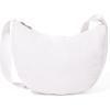 imageBaggallini Swift Crescent Crossbody Bag for Women  Lightweight 12quotx8quot Travel Purse HandbagBlite Bright White