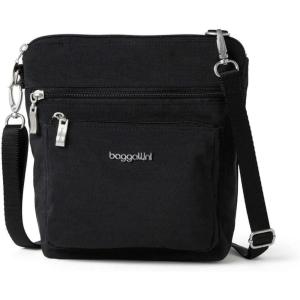imageBaggallini Modern Pocket Crossbody Bag for Women 85quotx85quot Handbag Purse With Rfid Lightweight WaterresistantBlack