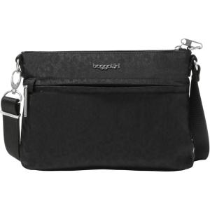 imageBaggallini Securtex AntiTheft Memento Crossbody BagBlack Cheetah