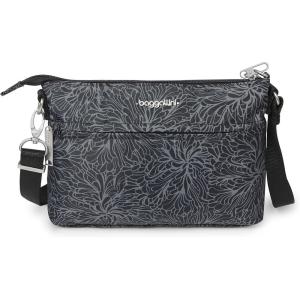 imageBaggallini Securtex AntiTheft Memento Crossbody BagMidnight Blossom Print