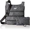imageBaggallini Big Zipper Travel Crossbody BagMidnight Blossom