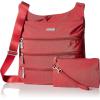 imageBaggallini Big Zipper Travel Crossbody BagRed