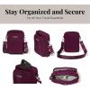imageBaggallini Modern Everywhere Explorer CrossbodyMulberry