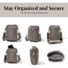 imageBaggallini Modern Everywhere Explorer CrossbodySterling Shimmer