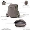 imageBaggallini Modern Everywhere Explorer CrossbodySterling Shimmer